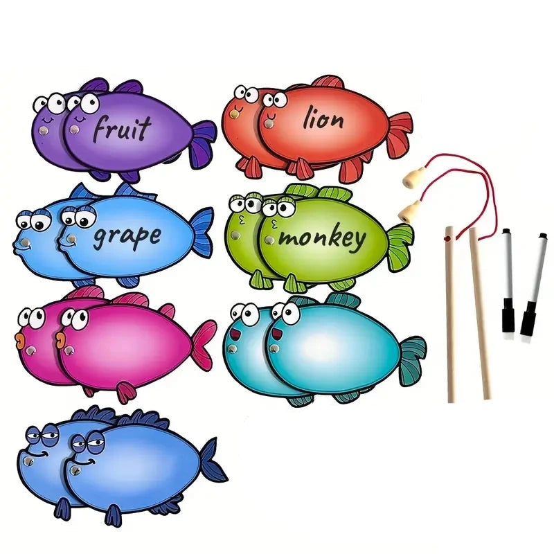 لعبة الصيد المغناطيسي التعليمية