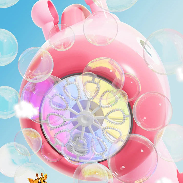 Light-up Giraffe Bubble Machine