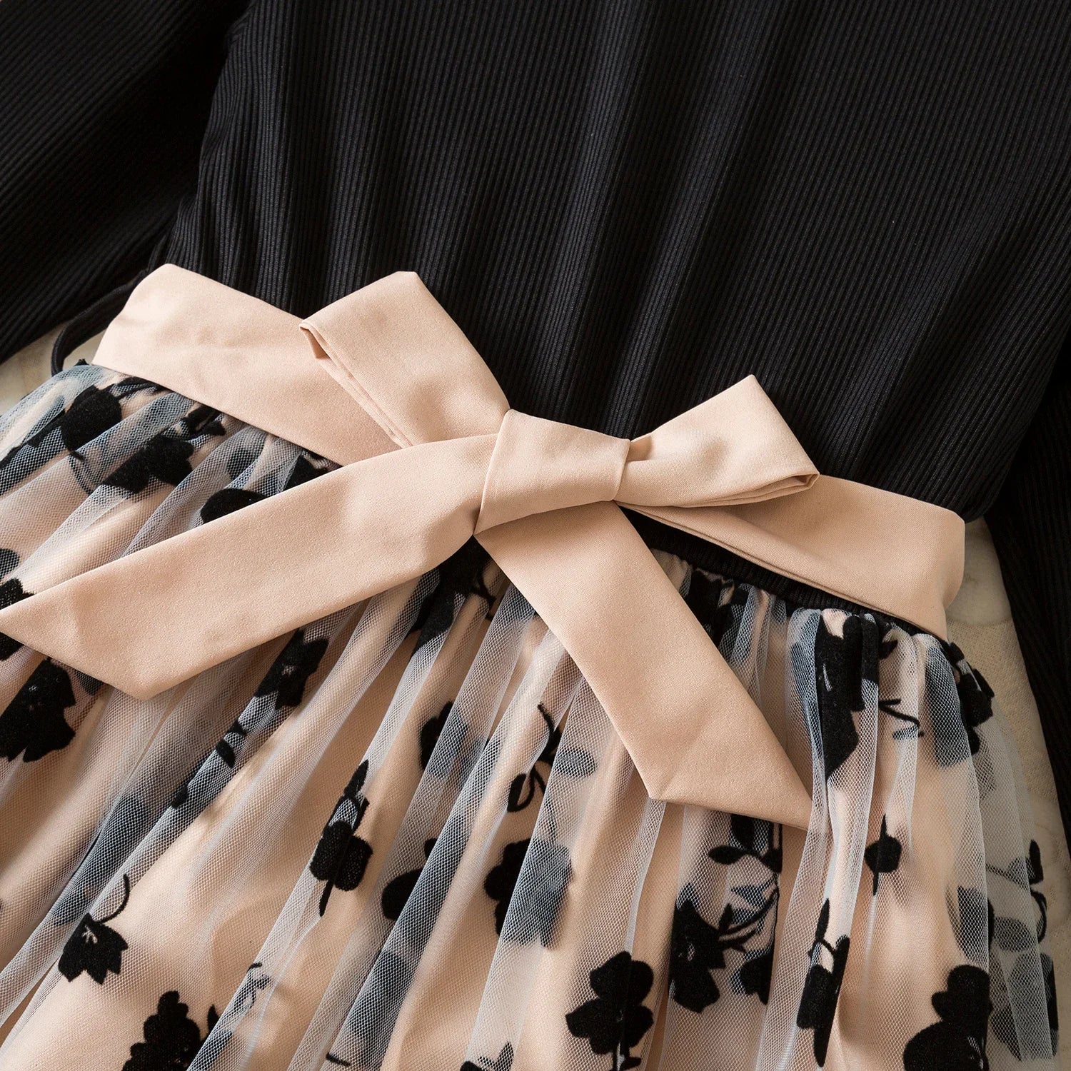 فستان بناتي صيفي بطبعة الفهد