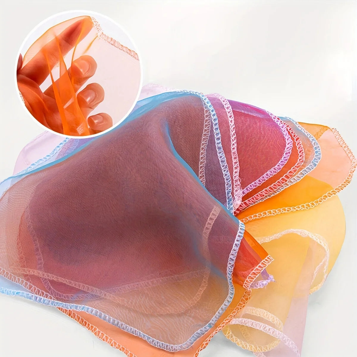 صندوق المناديل التعليمي — لعبة تحفيز حواس للأطفال