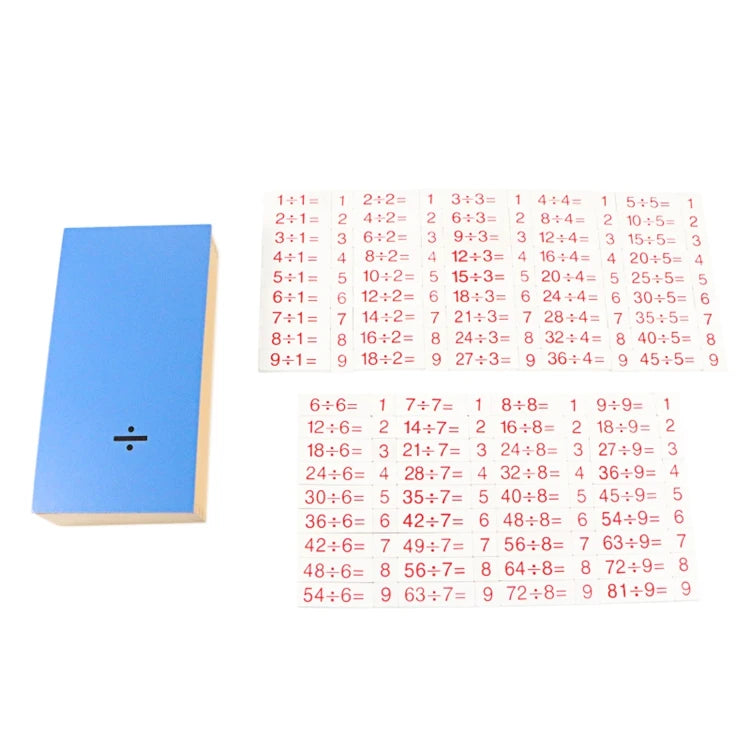 لوح الحساب الخشبي بأسلوب المونتيسوري