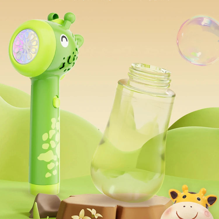 Light-up Giraffe Bubble Machine