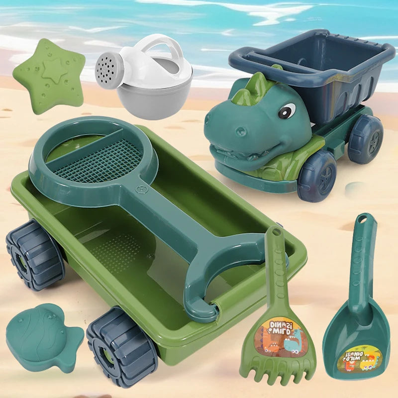 Dinosaur Adventure on the Beach