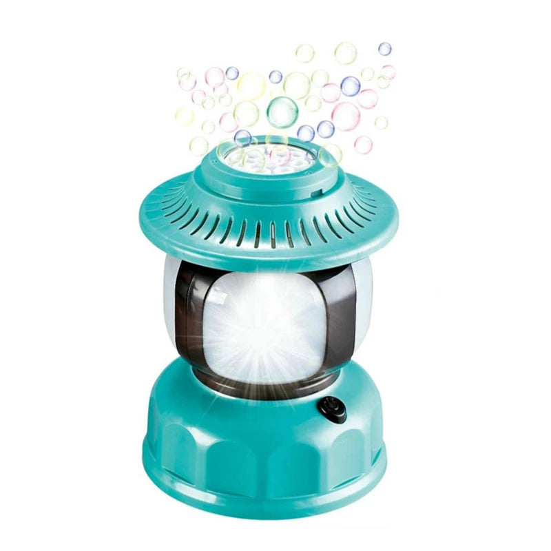 Automatic Bubble Machine with LED Light