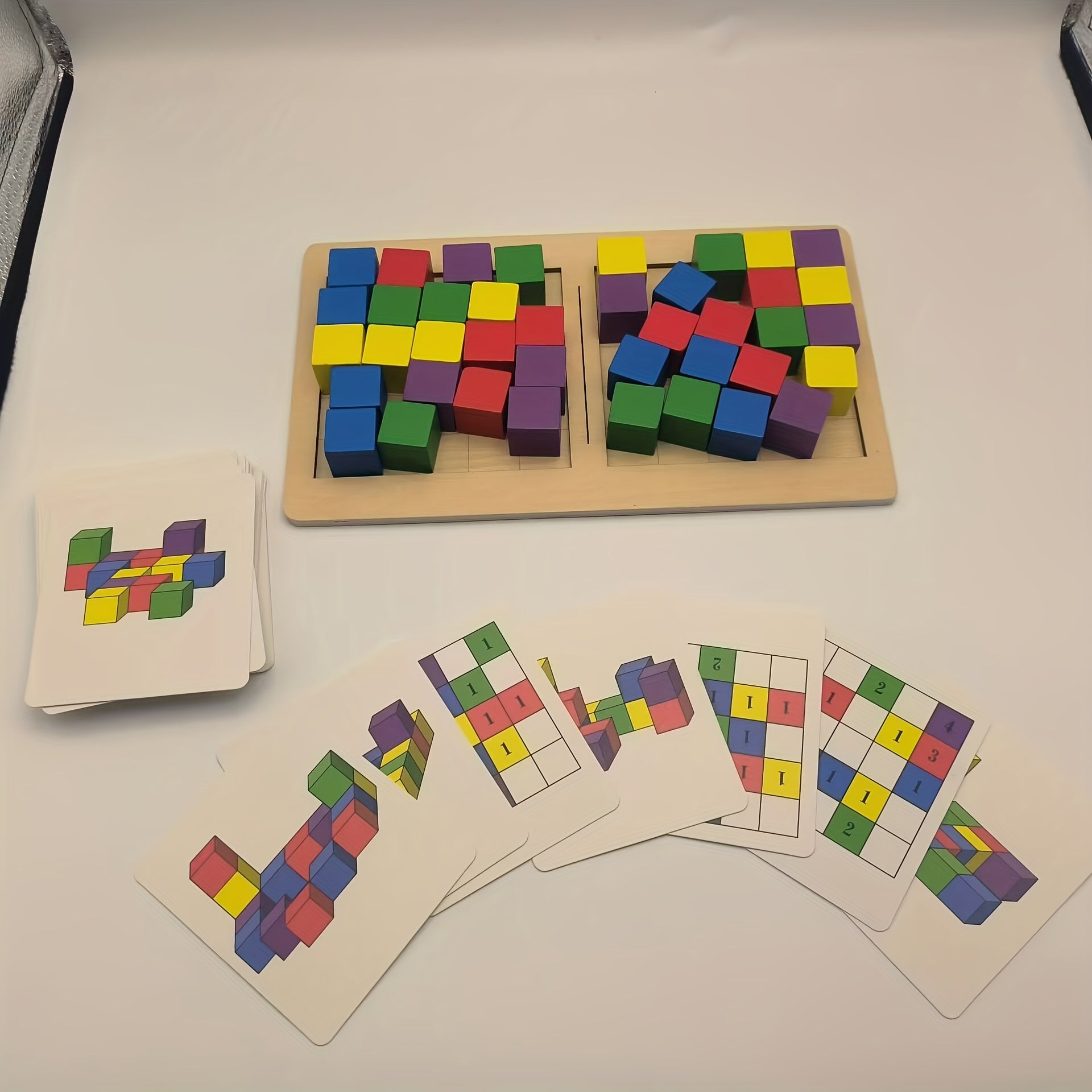 Interactive Wooden Block Game – Fast-Paced Shape Challenge for Kids & Families - Kid Zone