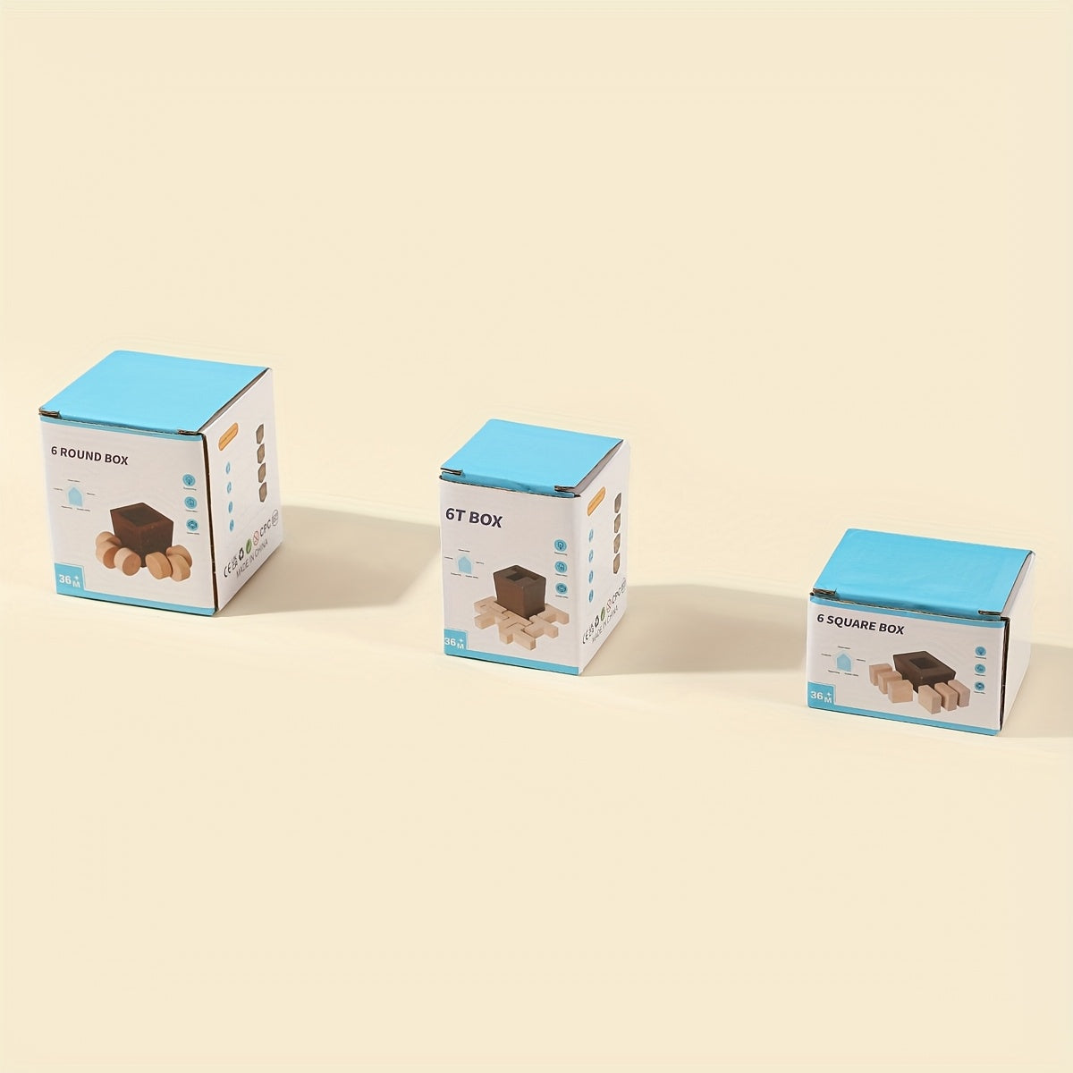 3D Wooden Puzzle Blocks for Kids – STEM Learning Toy for Creative Thinking - Kid Zone