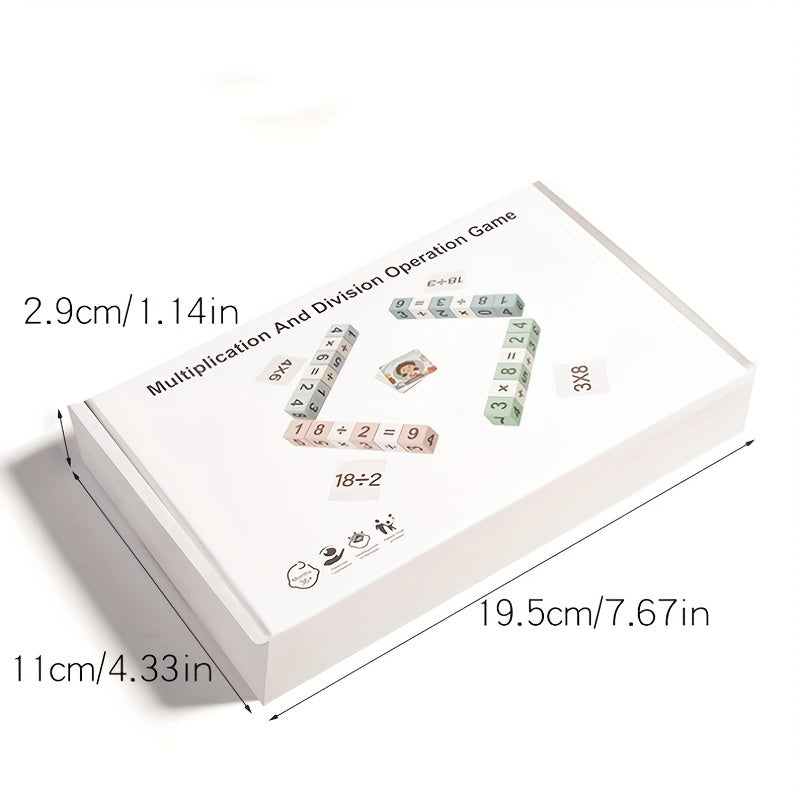 Montessori Wooden Math Cubes – Learning Blocks for Addition, Subtraction, Multiplication & Division - Kid Zone