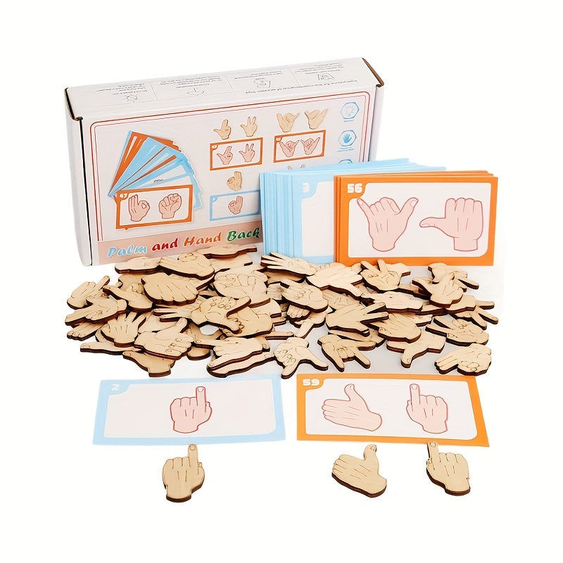 Wooden Finger Training Puzzle for Kids – Hand–Eye Coordination Learning Toy - Kid Zone