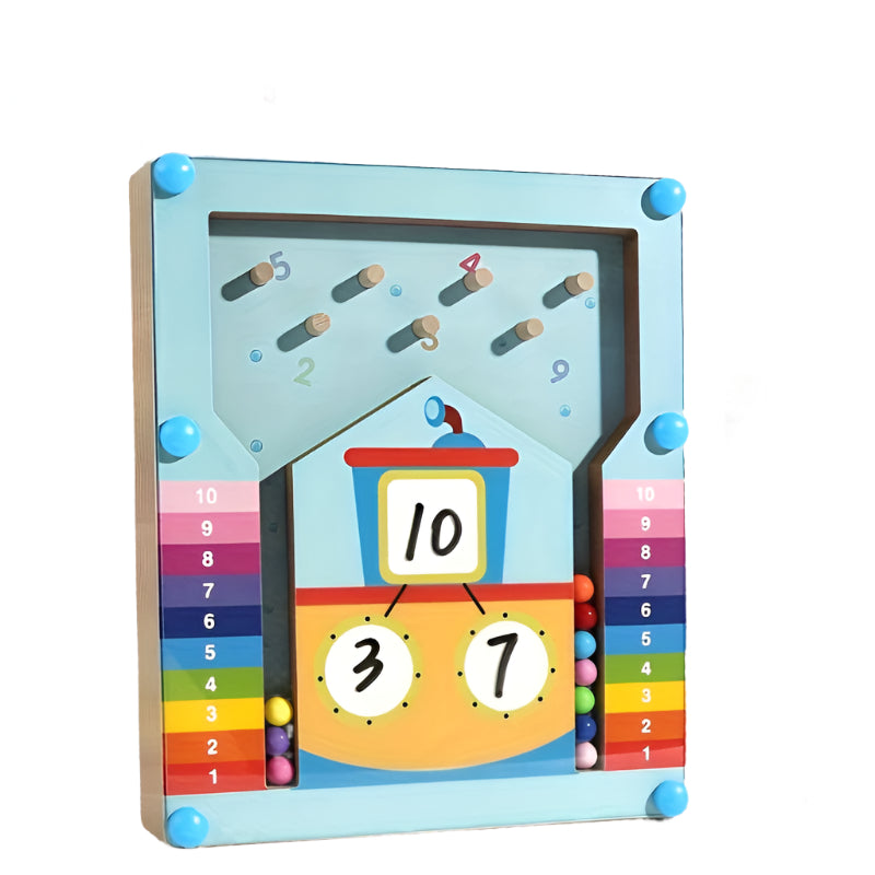 Colorful Number Decomposition Toy – Interactive Math Learning Spinner for Kids - Kid Zone