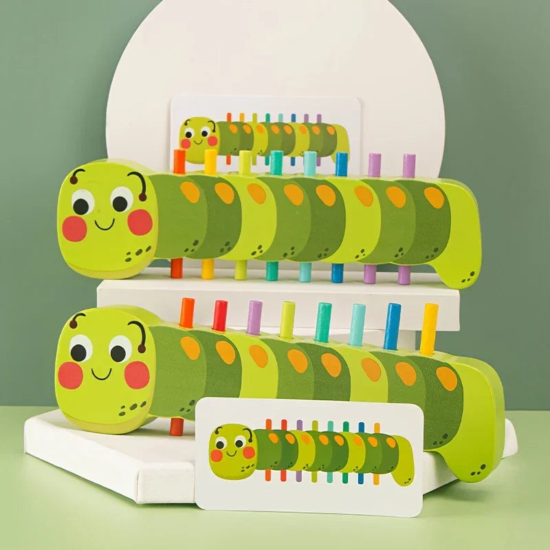 Color Matching Wooden Puzzle - Kid Zone