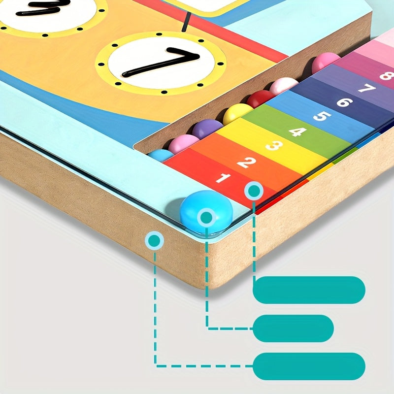 Colorful Number Decomposition Toy – Interactive Math Learning Spinner for Kids - Kid Zone