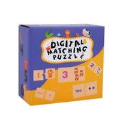 Wooden Animal Number Matching Puzzle – Fun Early Learning Toy - Kid Zone