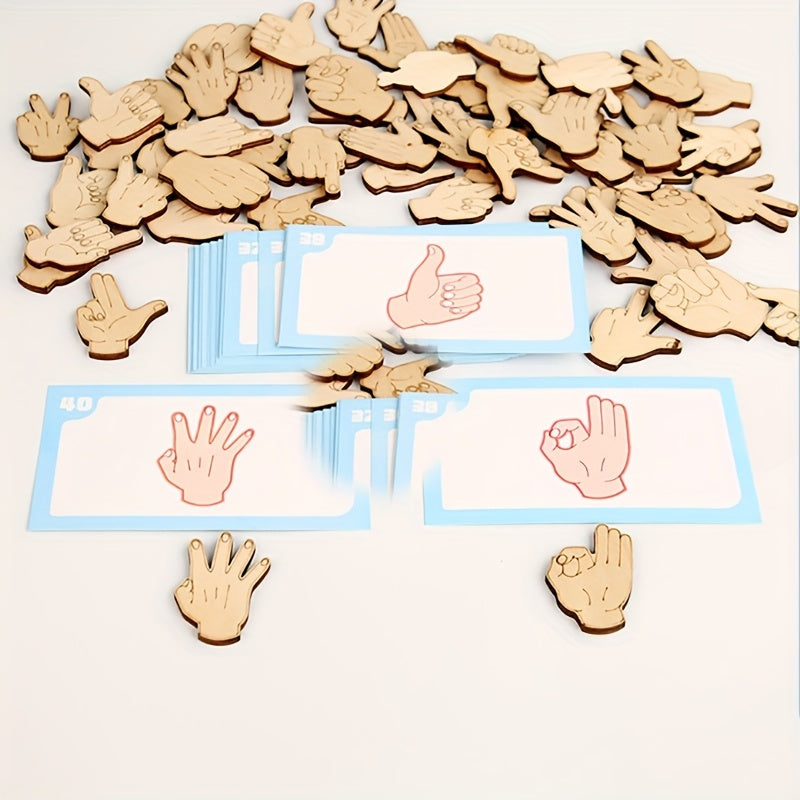 Wooden Finger Training Puzzle for Kids – Hand–Eye Coordination Learning Toy - Kid Zone