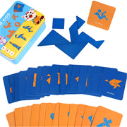 Wooden Geometric Star Puzzle for Kids – Creative Educational Toy - Kid Zone