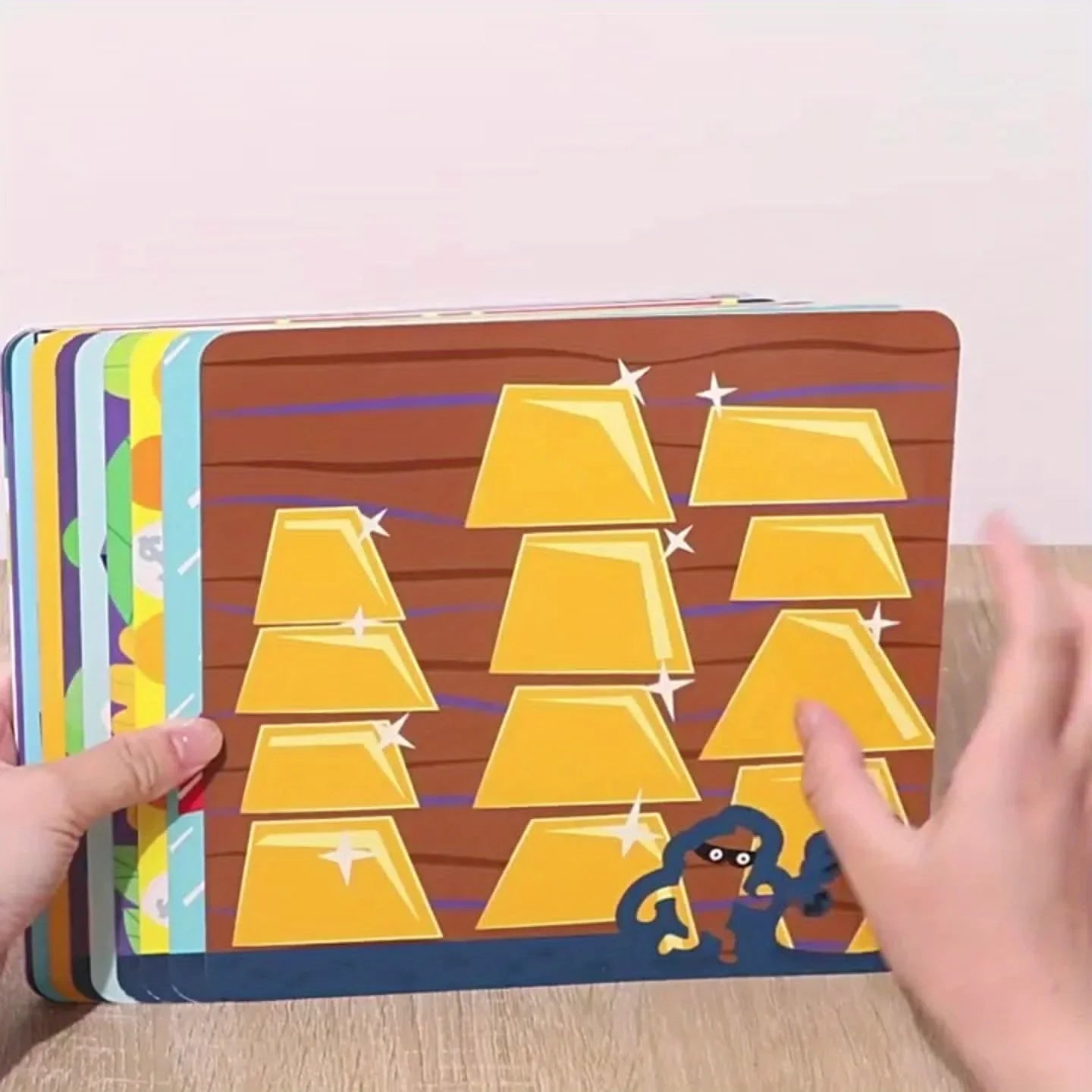 Kids Educational Story Cards – Police & Thief Adventure Puzzle Game - Kid Zone