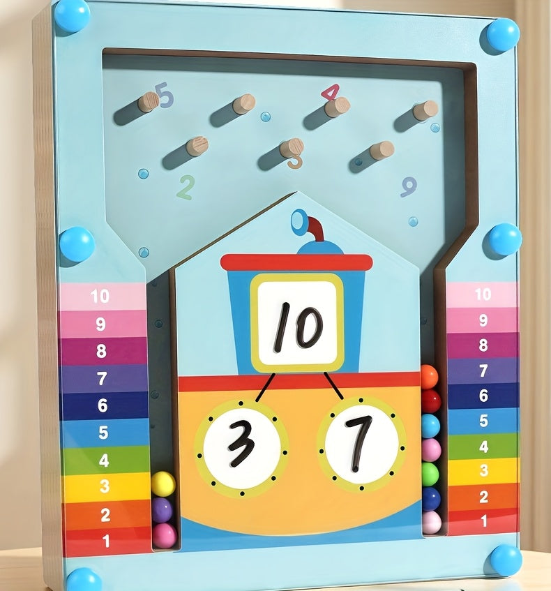 Colorful Number Decomposition Toy – Interactive Math Learning Spinner for Kids - Kid Zone