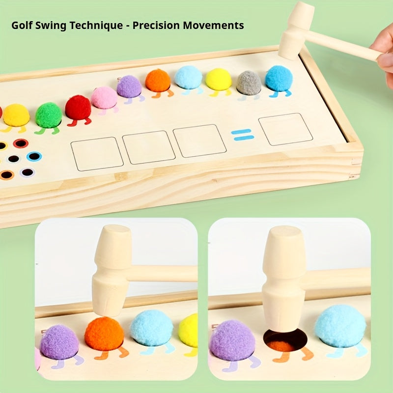 Mental Math Learning Set – Colorful Number Blocks for Addition & Subtraction - Kid Zone