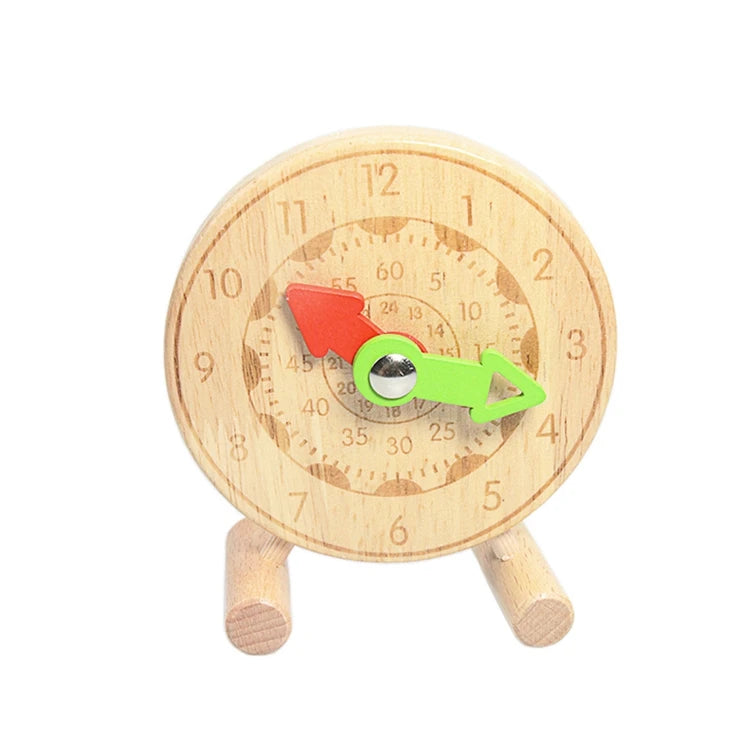 Montessori Wooden Calendar & Clock Toy – Educational Time Learning Board for Kids - Kid Zone