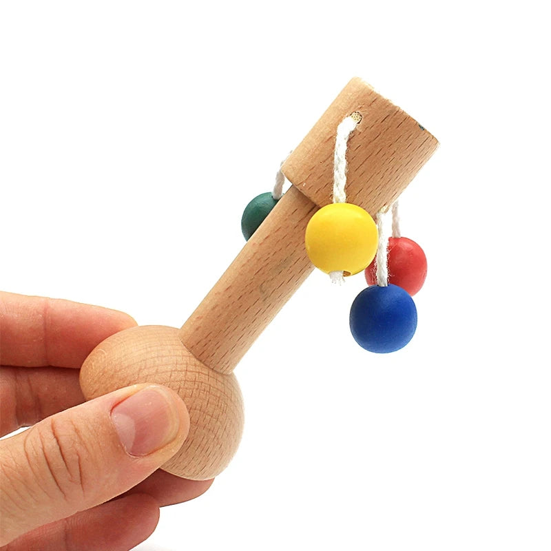 Montessori Baby Color-Matching Ball Spinner – Early Learning Sensory Toy - Kid Zone