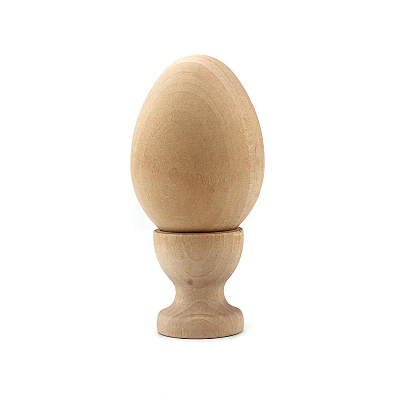 Montessori Wooden Egg & Cup - Kid Zone