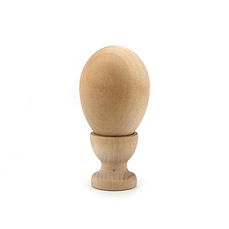 Montessori Wooden Egg & Cup - Kid Zone