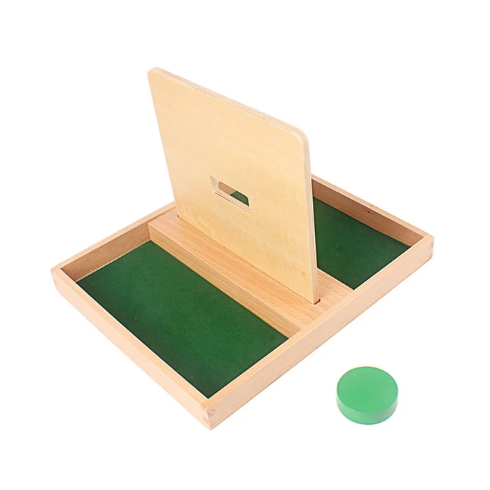 Montessori Sensory Imbucare Box – Wooden Early Learning Development Toy for Babies & Toddlers - Kid Zone