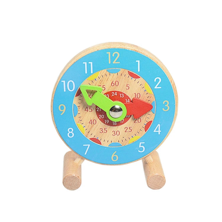 Montessori Wooden Calendar & Clock Toy – Educational Time Learning Board for Kids - Kid Zone