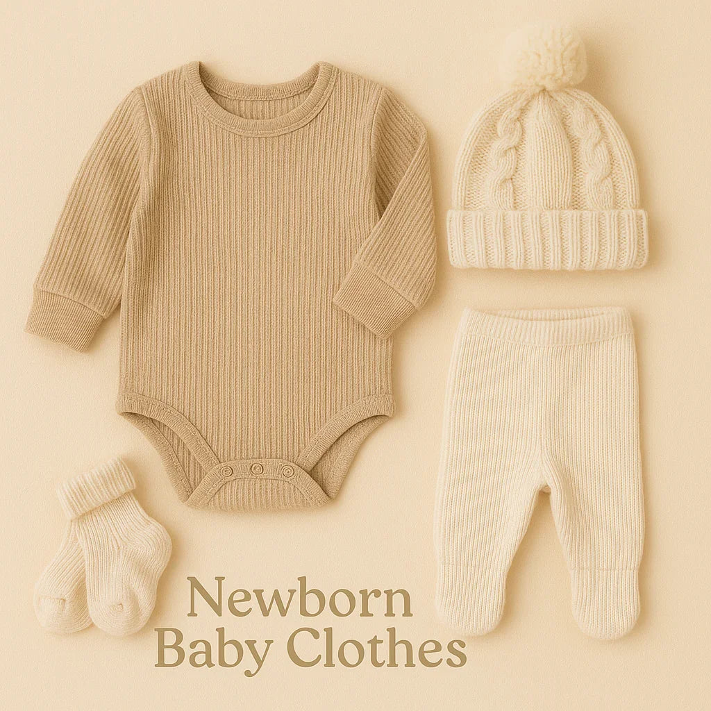 Newborn Baby Clothes Collection Generated Image 