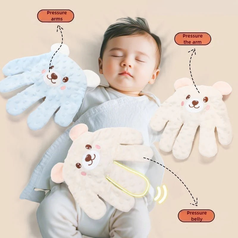 Hand-Shaped Baby Comfort Pillow – Soft U-Shaped Support Cushion for Safe & Cozy Sleep - Kid Zone