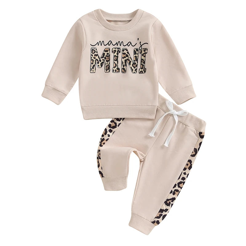 Baby Girl Fall Clothes – Long-Sleeve Pullover & Suspender Pants Set - Kid Zone