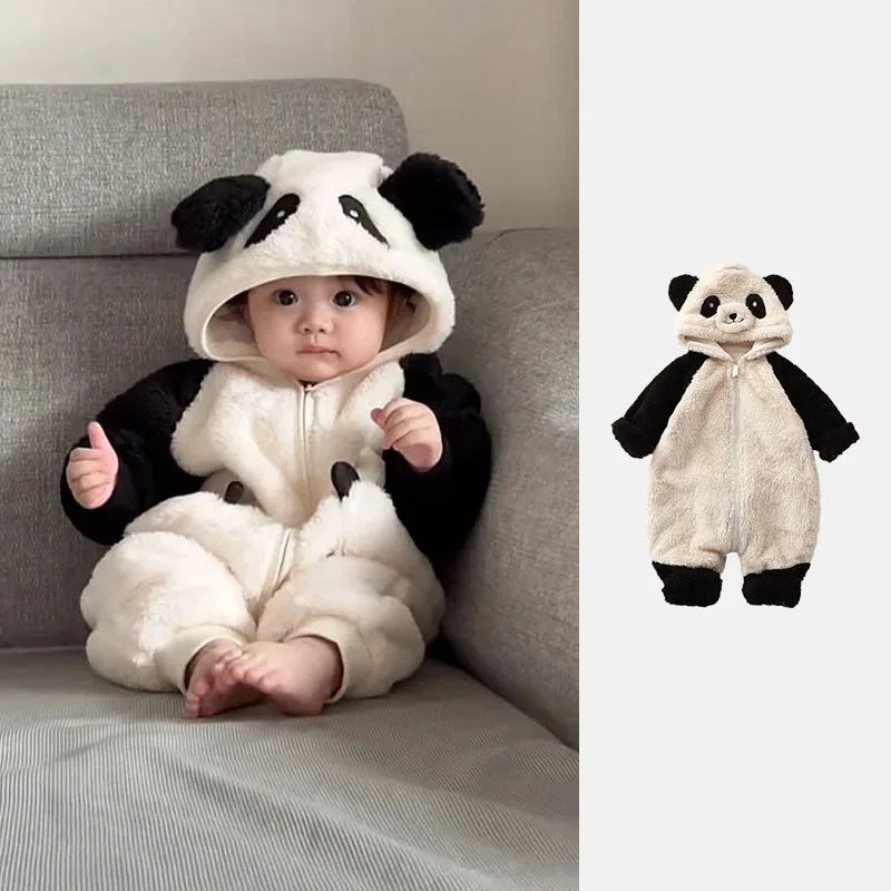 Cute Newborn Clothes – Cozy Panda Baby Bodysuit “Cozy Bear” - Kid Zone