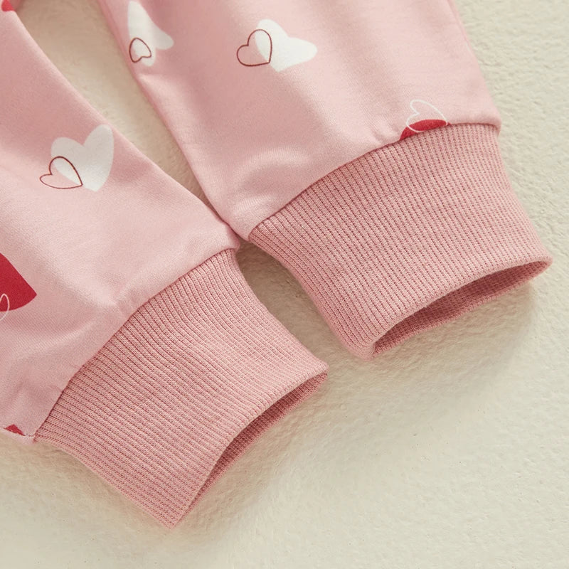 Valentine’s Day Baby Girl Outfit – 2-Piece Set - Kid Zone