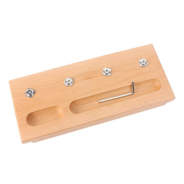Montessori Wooden Nuts & Bolts Fine Motor Skill Tool | Montessori Educational Toys - Kid Zone
