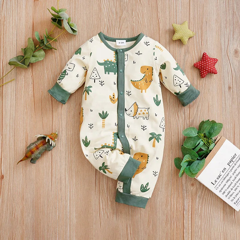 Newborn Boy Clothes – Soft Cotton Baby Bodysuit (Sport Style) - Kid Zone