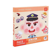 3-in-1 Magnetic Puzzle Set with Montessori Activity Book - Kid Zone