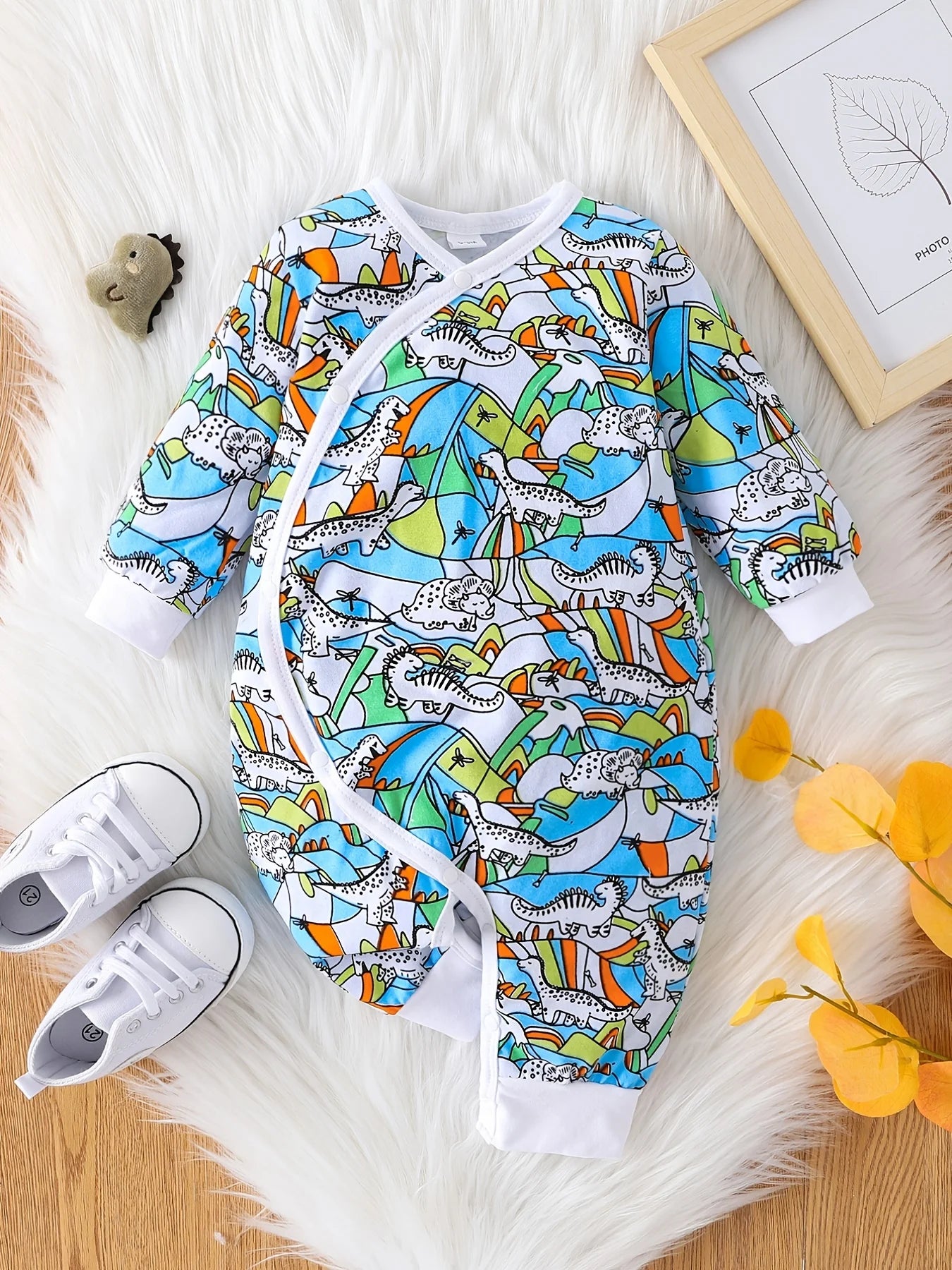 Daily Cartoon – Newborn Cotton Romper | Soft Everyday Newborn Clothes - Kid Zone