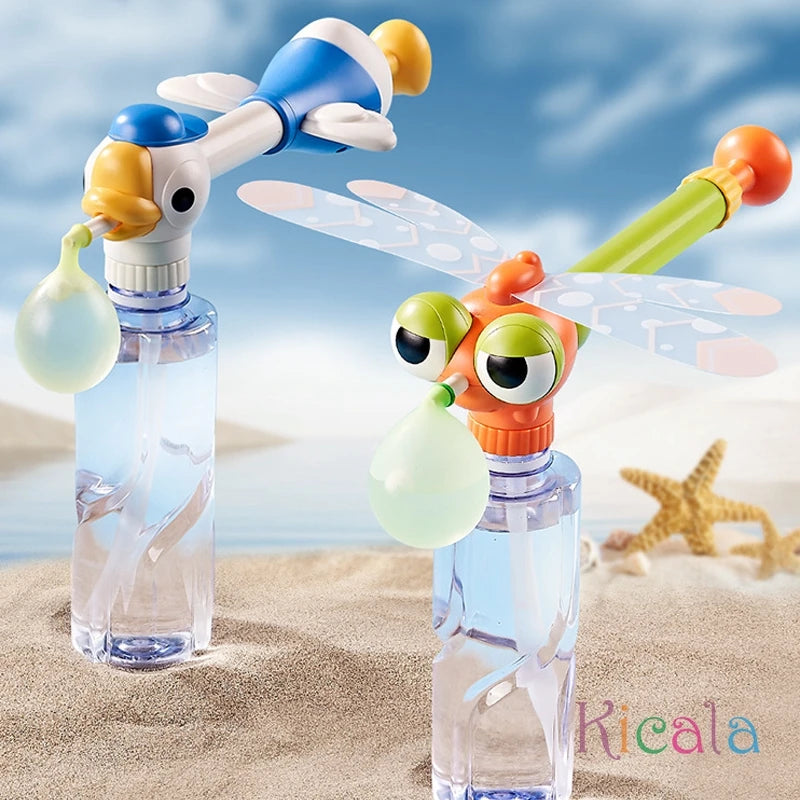 Cartoon Bubble Gun for Kids – Fun, Safe & High-Output Bubble Blaster - Kid Zone