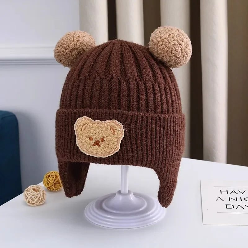 Warm Winter Knitted Baby Hat – Soft & Cozy Unisex Accessory - Kid Zone