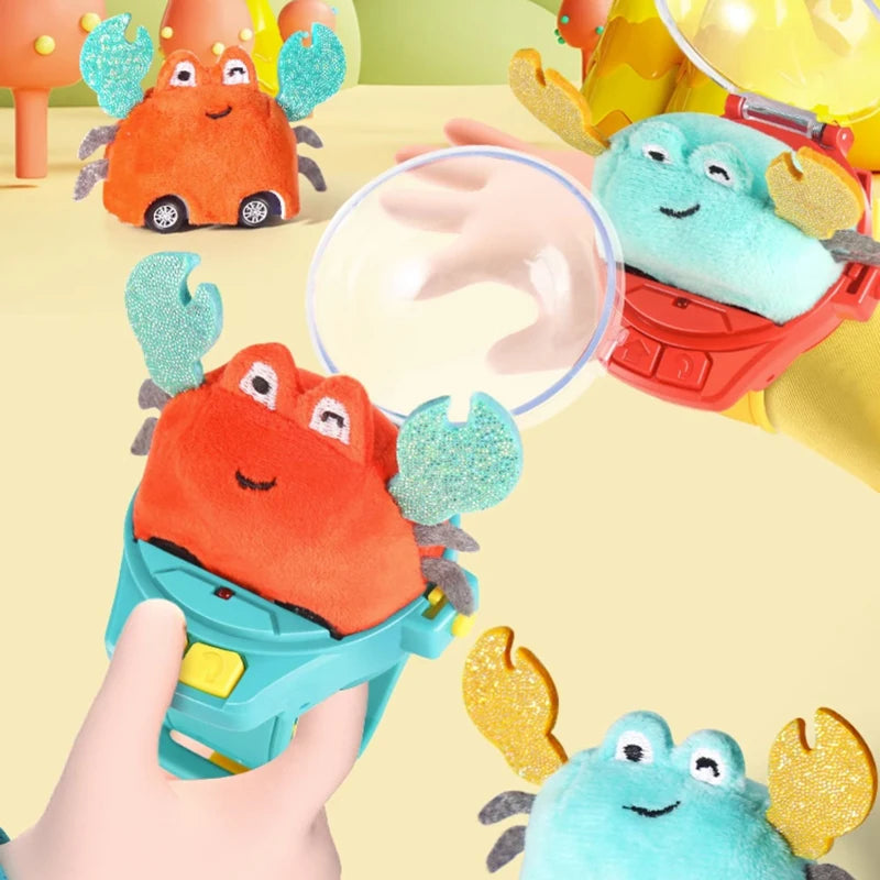 Kids RC Watch Car – Mini Remote-Control Racing Toy with LED Lights - Kid Zone