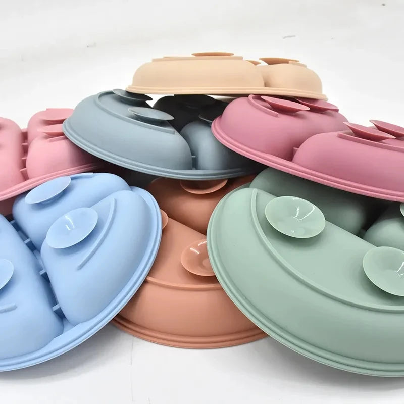 Non-Slip Silicone Baby Feeding Set – Safe & Soft Tableware for Kids - Kid Zone