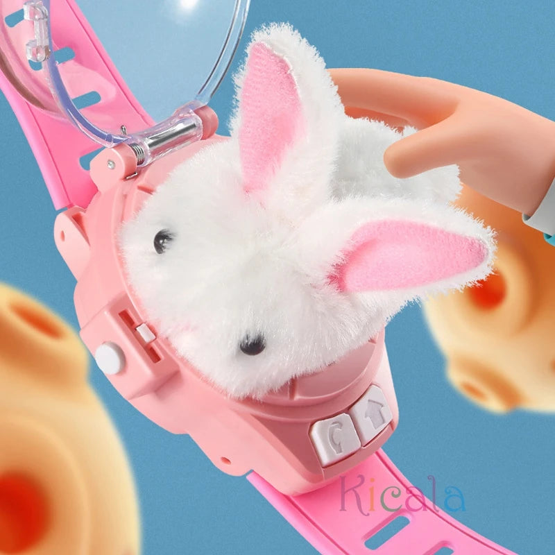 Kids RC Watch Car – Mini Remote-Control Racing Toy with LED Lights - Kid Zone