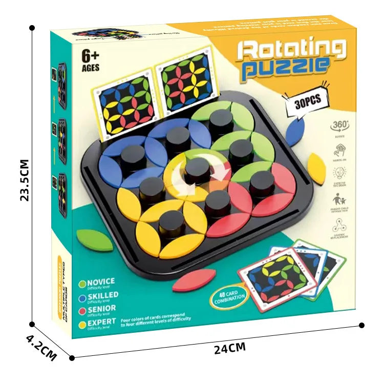 Rotating Leaf Puzzle – Colorful Logic Challenge Game for Kids - Kid Zone