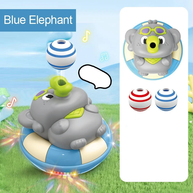 Interactive Floating Animal Ball – Musical LED Obstacle-Avoiding Educational Toy for Kids - Kid Zone