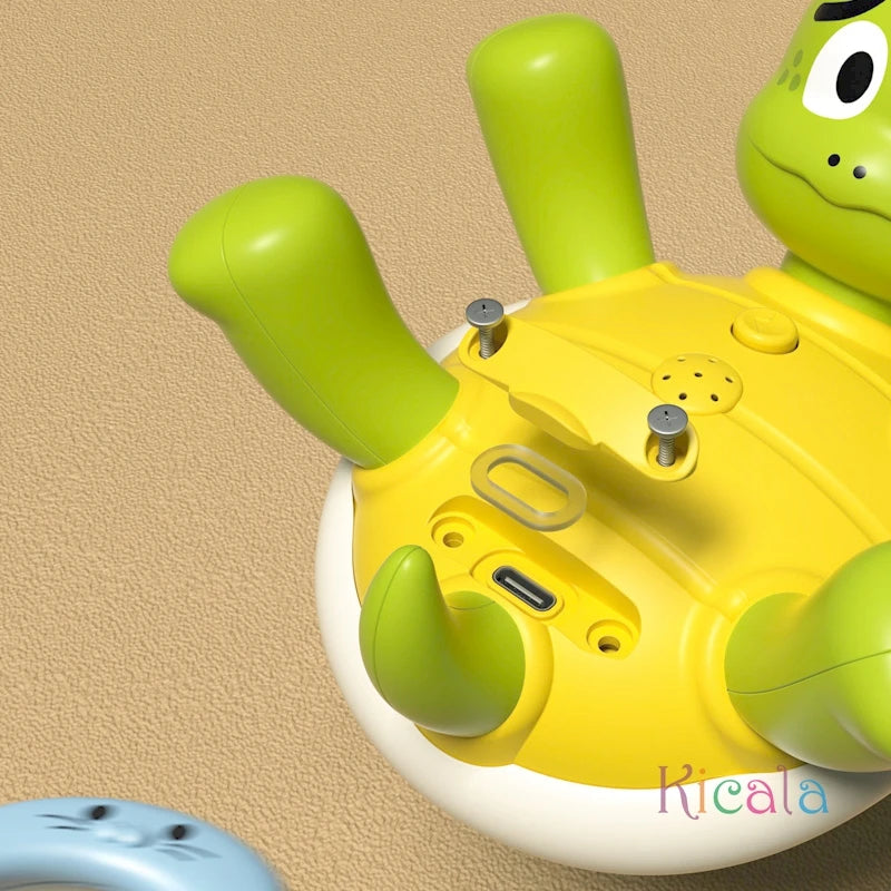 Electric Bath Turtle Toy for Kids – Floating Sprinkler & Rotating Water Play - Kid Zone