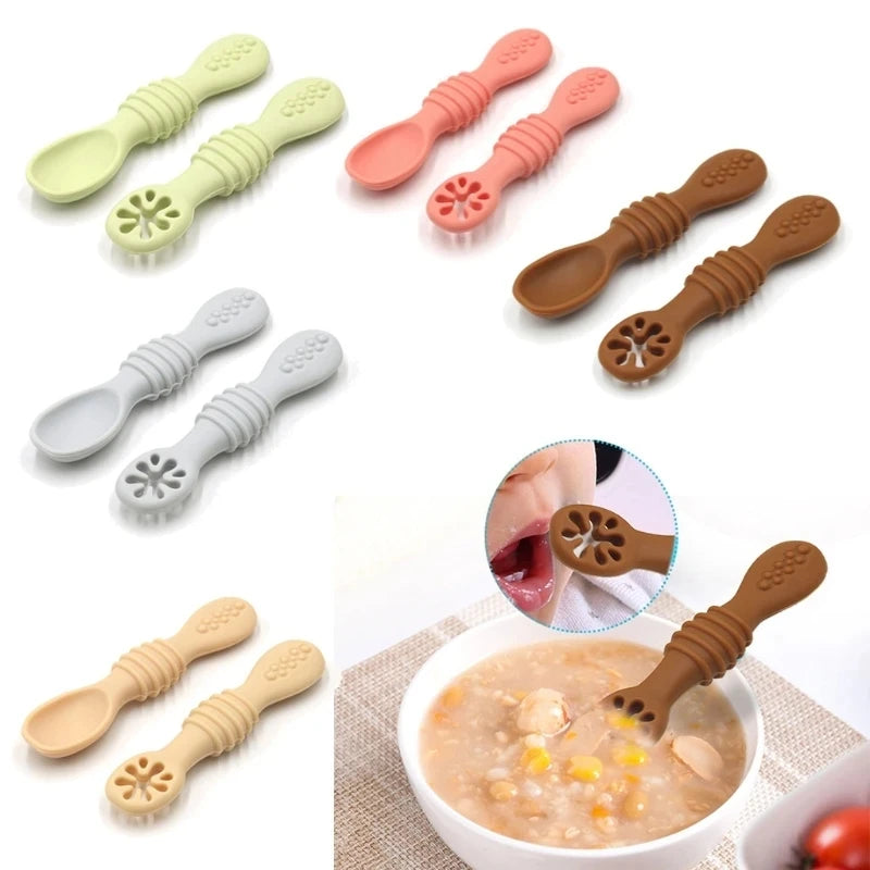 Non-Slip Silicone Baby Feeding Set – Safe & Soft Tableware for Kids - Kid Zone