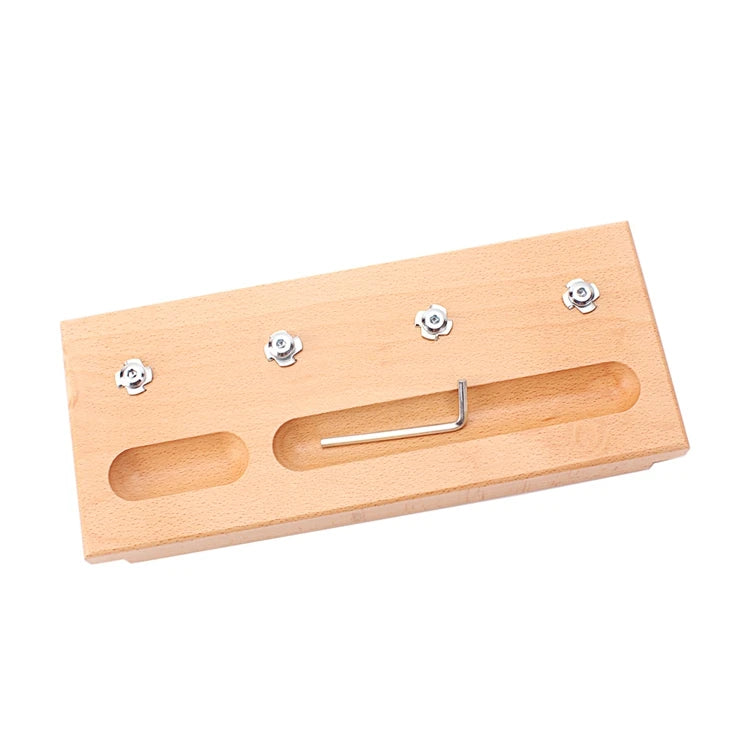 Montessori Wooden Nuts & Bolts Fine Motor Skill Tool | Montessori Educational Toys - Kid Zone