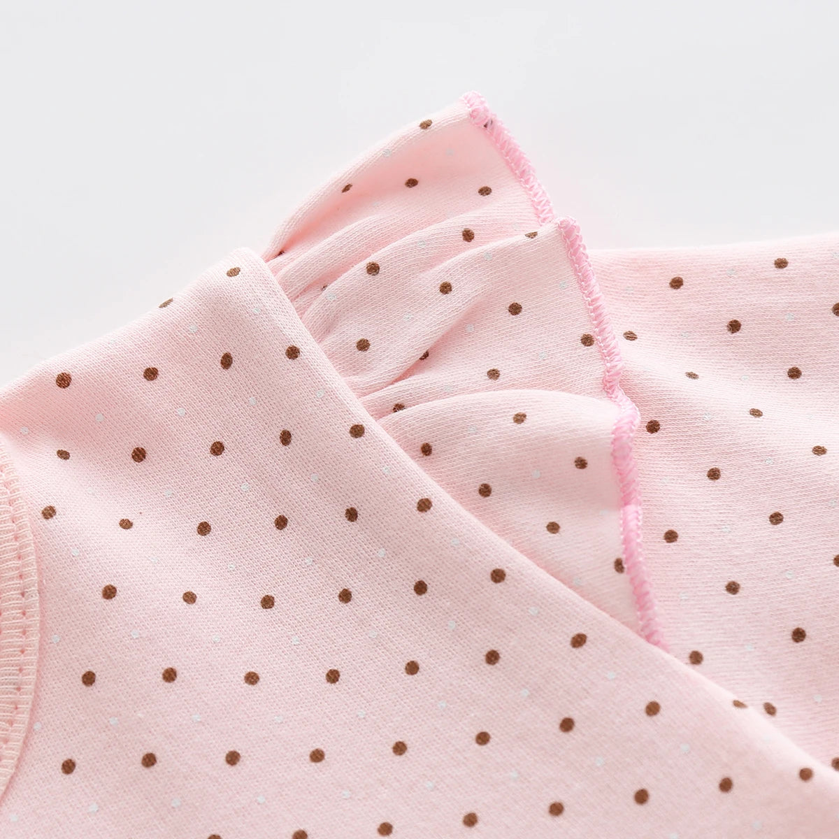 Tutti Dot – Polka Dot Newborn Baby Girl Bodysuit | Soft Cotton Infant Clothes - Kid Zone