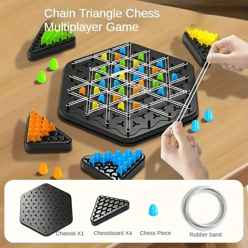 TriGgle Strategy Game – Triangle Logic Board Game for Family & Kids - Kid Zone