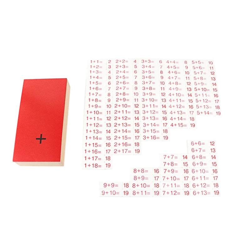 Montessori Wooden Math Board – Educational Counting & Operations Learning Toy for Kids - Kid Zone