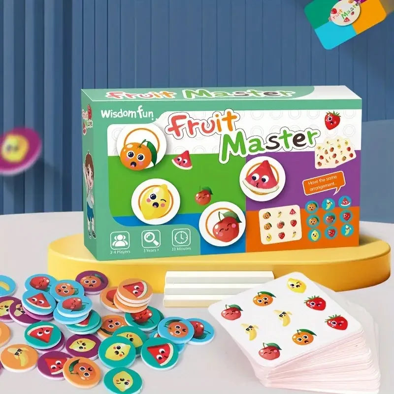 Fruit Master Card Game – Fast-Paced Family Challenge - Kid Zone